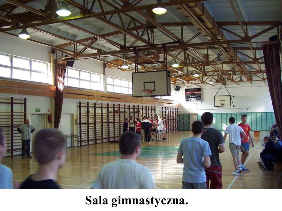 Sala gimnastyczna.