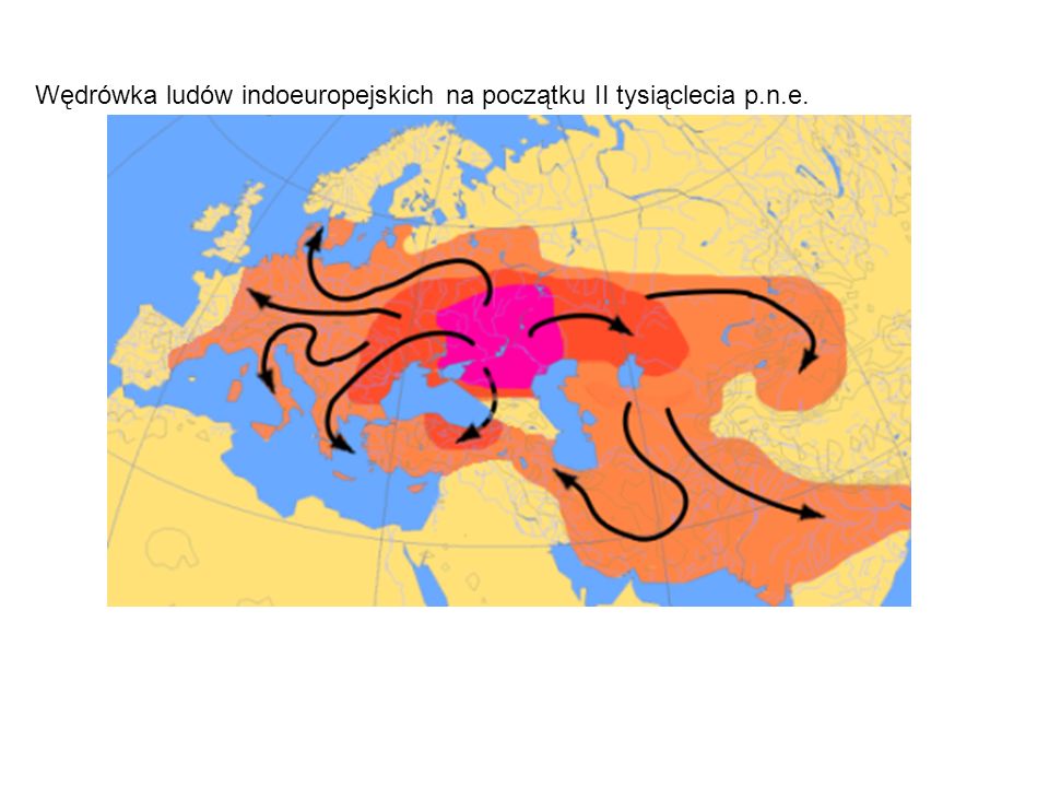 Wędrówka ludów indoeuropejskich na początku II tysiąclecia p.n.e.