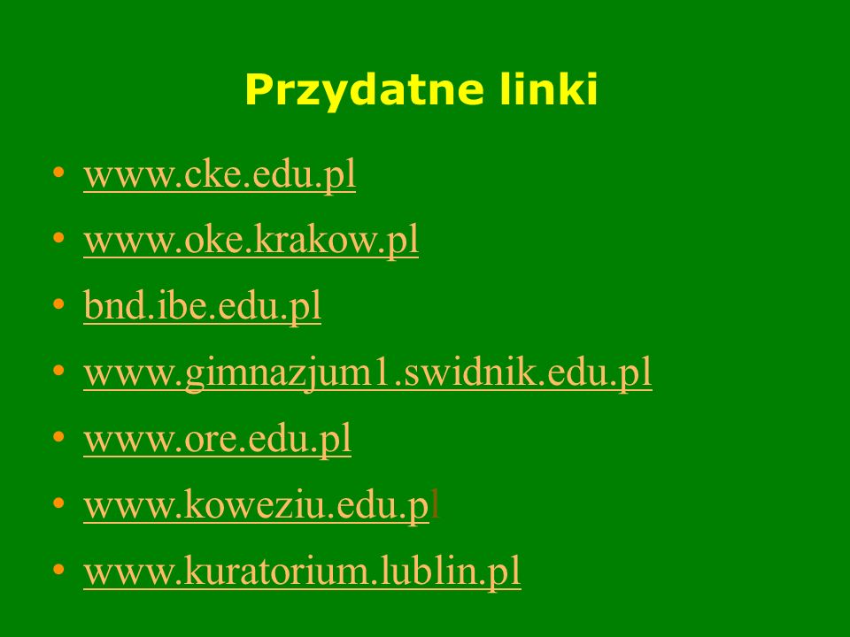 Przydatne linki     bnd.ibe.edu.pl